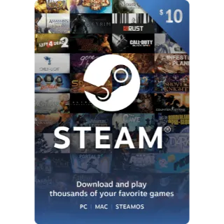 $10 Steam USD