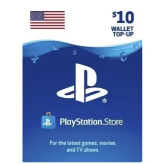 $10 PlayStation Store US