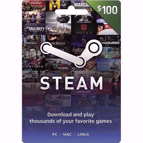 Steam $100 Gift Card - Steam Gift Cards - Gameflip