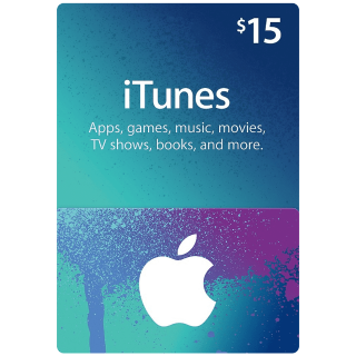 iTunes $15 Gift Card (USA) - Great deal! - iTunes Gift Cards - Gameflip