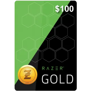 $100 Razer Gold US - SPECIAL OFFER!