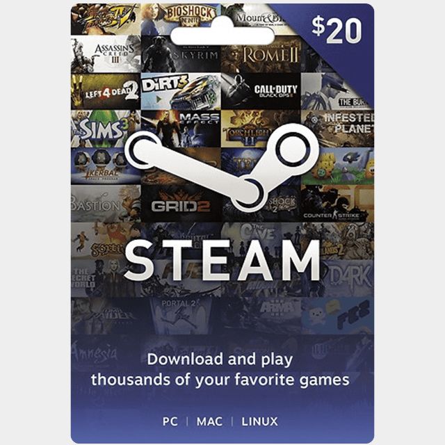 steam gift card amazon