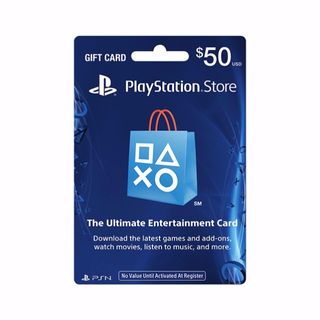 $50 PlayStation Store Gift Card 