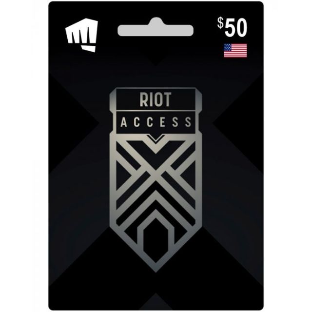 50.00 Riot Points Riot Points Gift Cards Gameflip