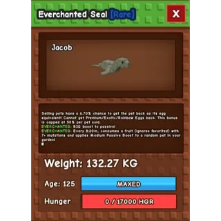 Collosal Seal 132.27kg Max Age Break