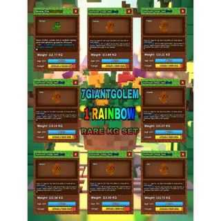 All 113kg Rare kg Bundle Orange Tabby + Frog