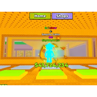 x10 3M/s Smurfo Gatto - Break a Lucky Block