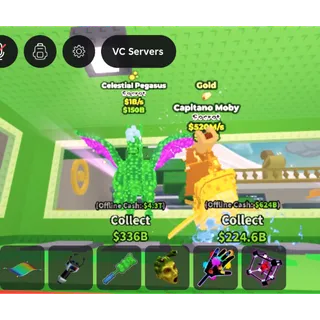 x2 Bundle $1B/s Celestial Pegasus & $520M/s Capitano Moby