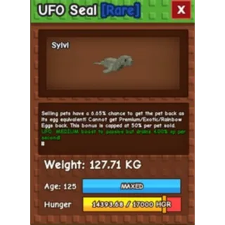 Collosal Seal 127.71kg Max Age Break