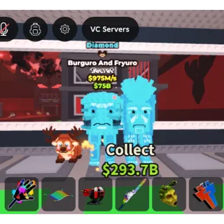 $975m/s Burguro and Fryuro