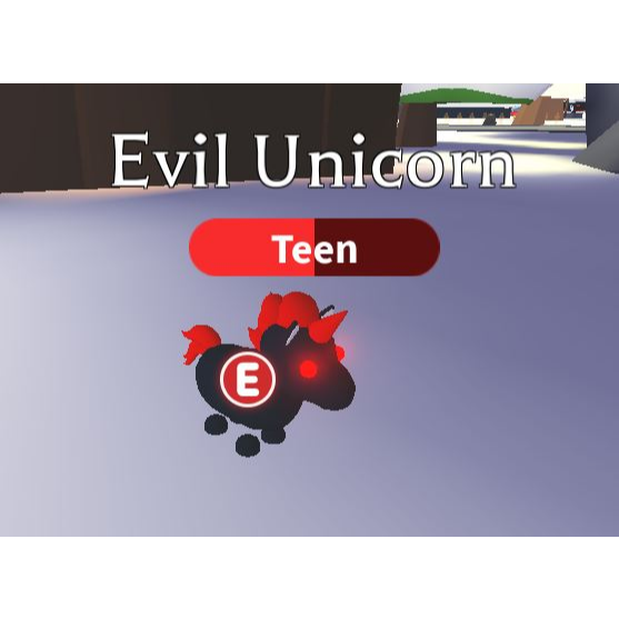 Roblox Adopt Me Evil Unicorn Pictures