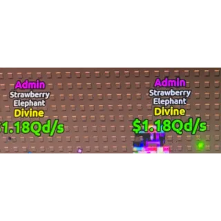 Strawberry Elephant ADMIN