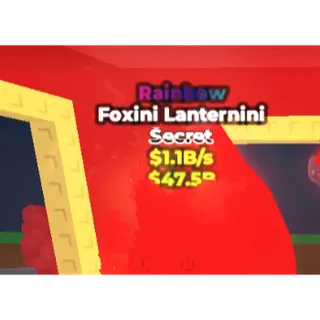 Rainbow Foxini Lantertini