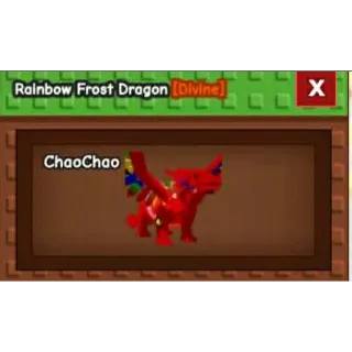 RAINBOW FROST DRAGON 🧿FAST DELIVERY🧿