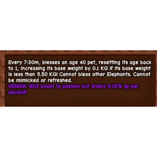 RAINBOW HATCH ELEPHANT 39KG max passive🧿 FAST DELIVERY🧿 NOT DUPED!