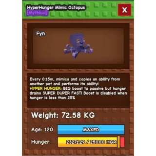 HYPER HUNGER MIMIC 15 SECONDS WITHOUT TOY 🧿FAST DELIVERY🧿