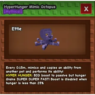 HYPER HUNGER MIMIC 15 SECONDS WITHOUT TOY 🧿FAST DELIVERY🧿