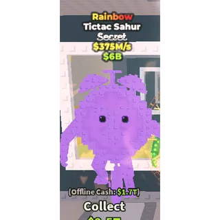 Rainbow Tictac Sahur