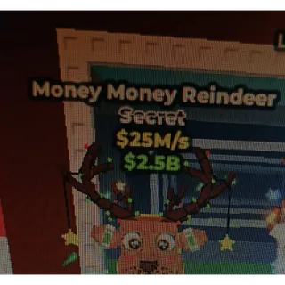 Money Money Reindeer