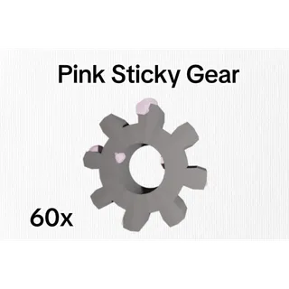 60x Pink Sticky Gear Islands Roblox 