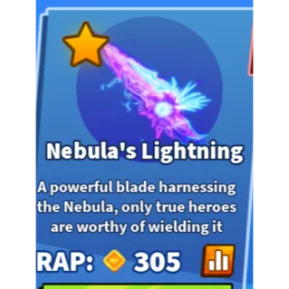 nebula's lightning