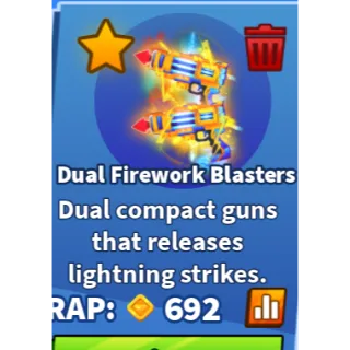 dual firework blasters