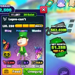 Sw Superstar Leprechaun Max Level Silver Serial