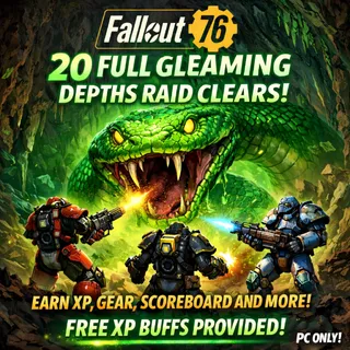 Fallout 76 PC 20 Full Raid Clears