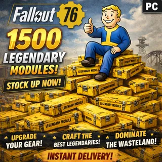 Fallout 76 PC 1500 Legendary Modules