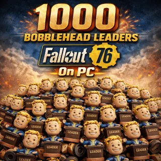 X1000 Leader Bobbleheads Fallout 76