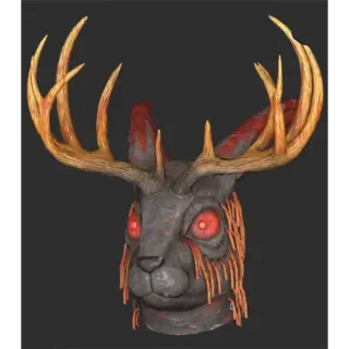Glowing Jackalope Fasnacht Mask PC