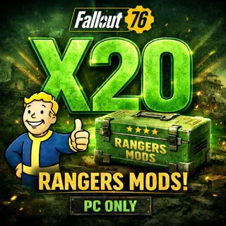 Fallout 76 PC x20 Rangers Mods