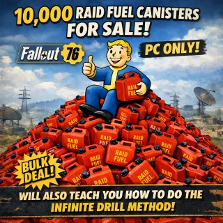 X10,000 Raid Fuel Canisters PC