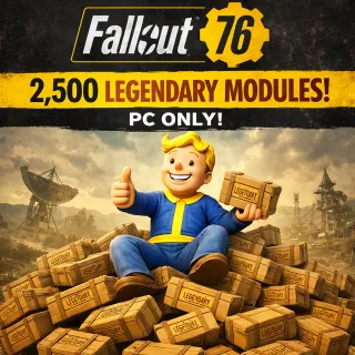 Fallout 76 PC 2500 Legendary Modules
