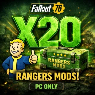 Fallout 76 PC x20 Rangers Mods