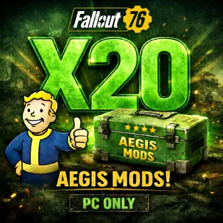 Fallout 76 PC x20 Aegis Mods