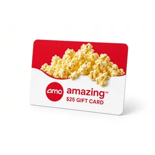$25.00 AMC Theatres gift card