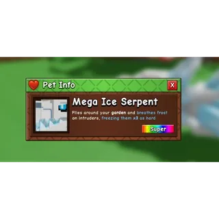 Mega Ice Serpent SUPER RARE!!