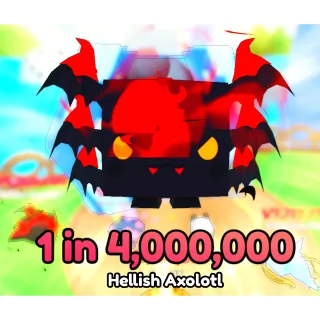 Hellish Axolotl + Free Gems Pets Go