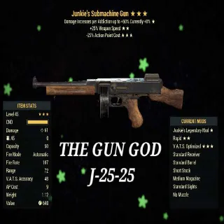 J2525 SUBMACHINE GUN