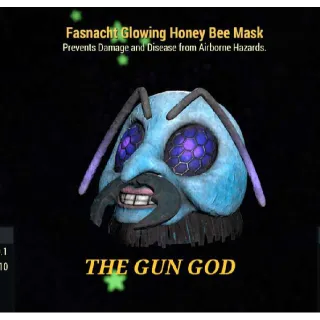 GLOWING HONEY BEE MASK