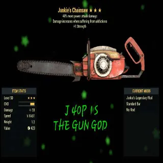 Weapon | J40P1S CHAINSAW LvL 50