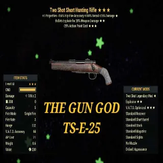 Weapon | TSE25 HUNTING RIFLE