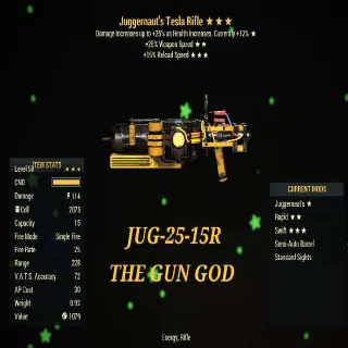 JUG2515R TESLA RIFLE