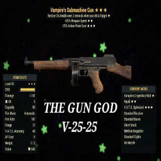 V2525 SUBMACHINE GUN