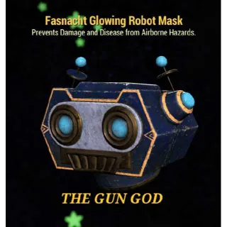 GLOWING ROBOT MASK