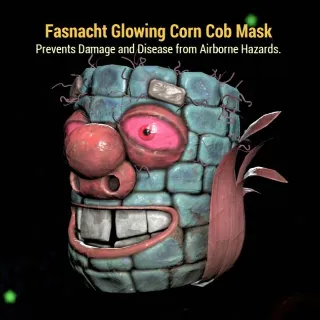 GLOWING CORN COB MASK