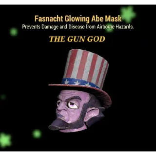 GLOWING ABE MASK