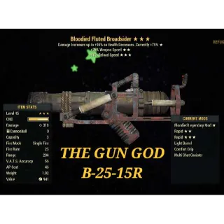 Weapon | B2515R BROADSIDER