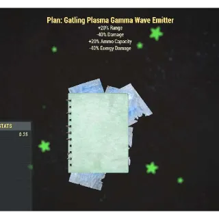 GAMMA WAVE EMITTER PLAN